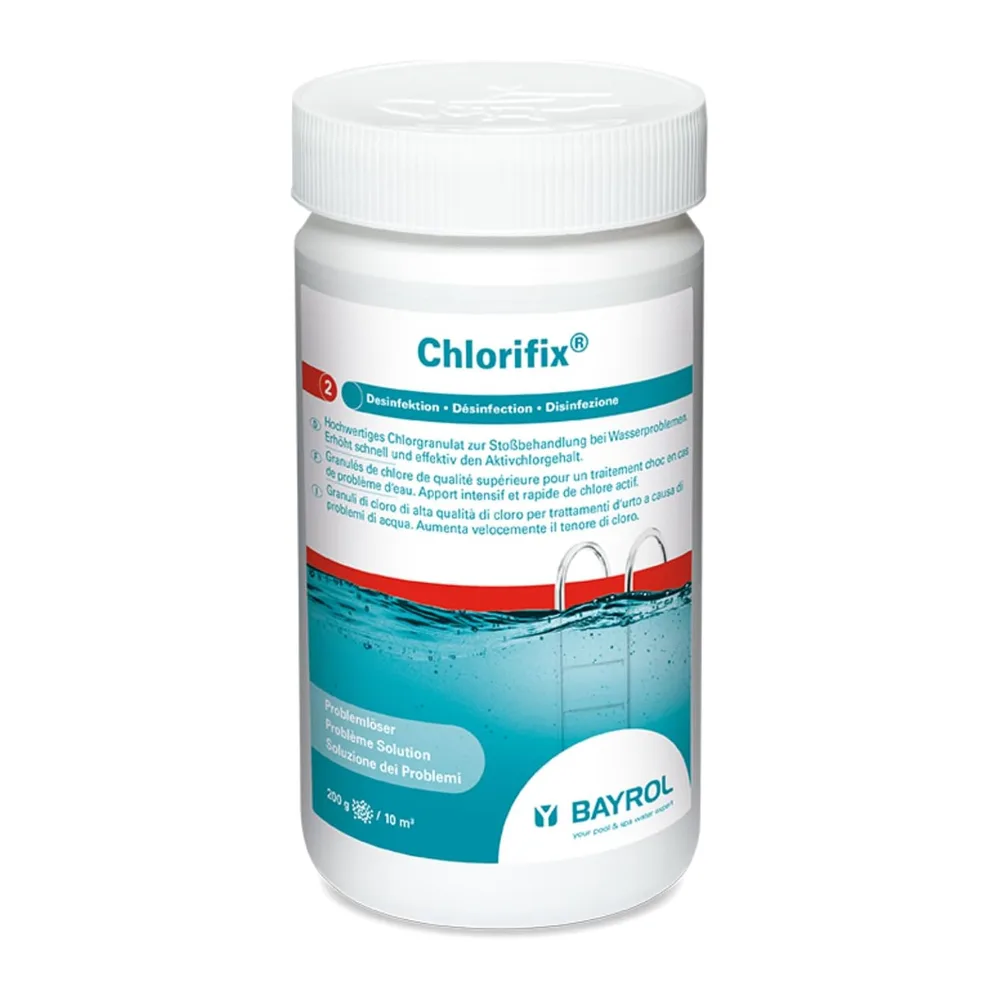 BAYROL Chlorifix 1 kg Chlore Choc Piscine - Booster Chlore Action Rapide