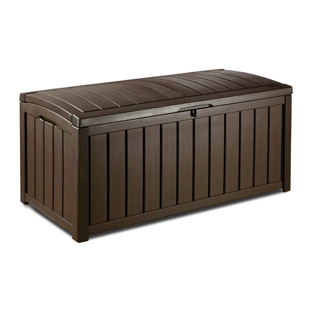 KETER Coffre de rangement extérieur PVC GLENWOOD - 390 litres