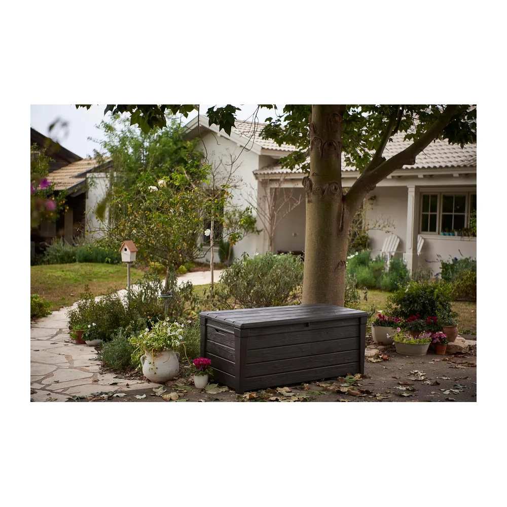 KETER Coffre de rangement extérieur BRIGHTWOOD - 454 litres