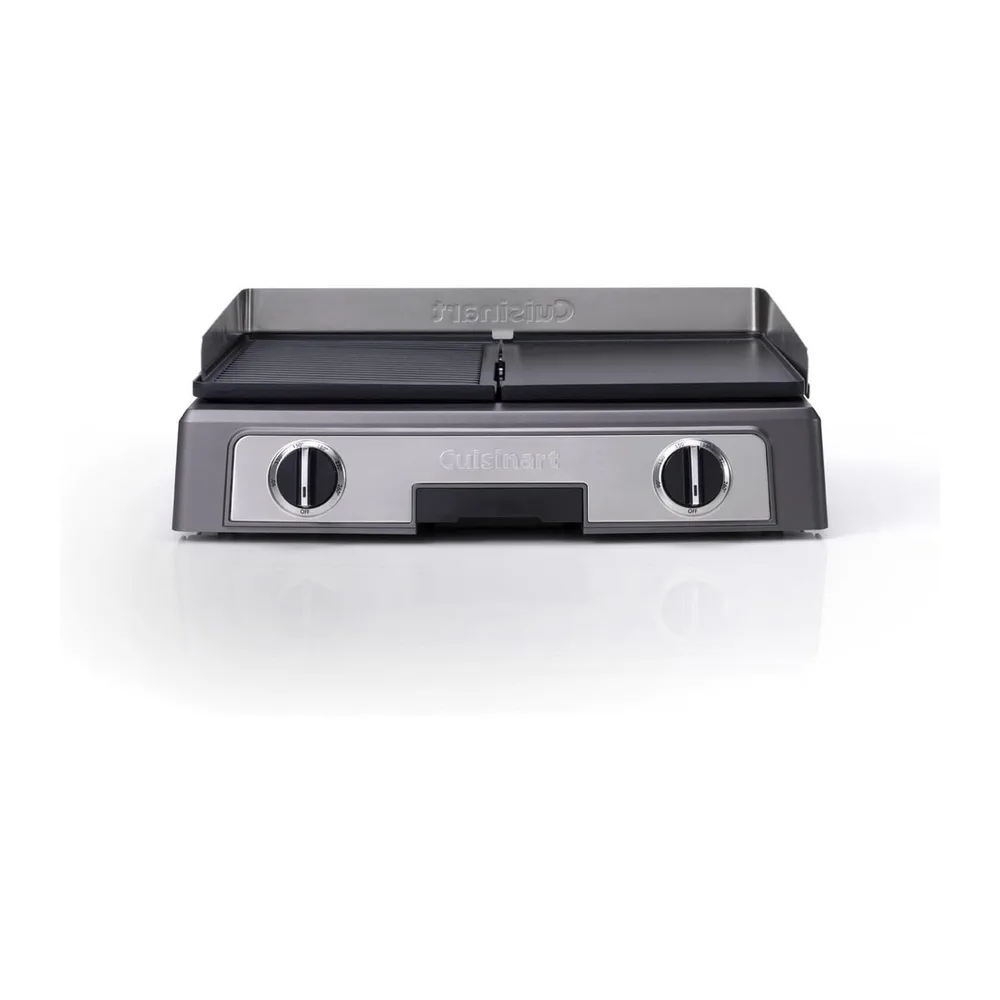 Cuisinart Plancha Entertaining Gril Double Face- Grande Plancha Electrique, Plaque de