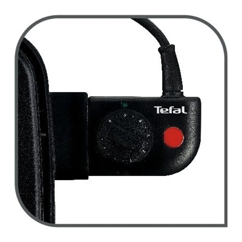 Tefal - Malaga XL - Plancha électrique - 6 à 8 personnes - 2000W - Noir