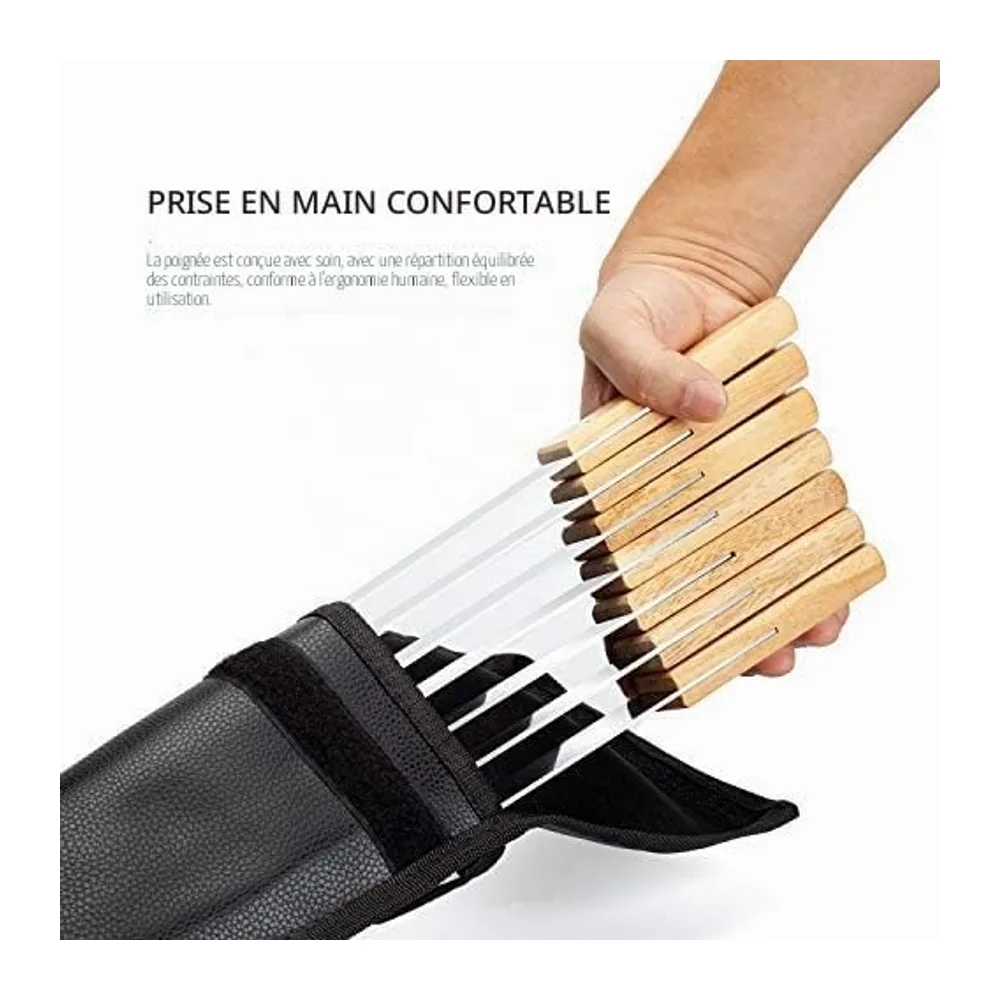 Goutime Brochettes de Barbecue 60 cm Extra Longues en Acier Inoxydable