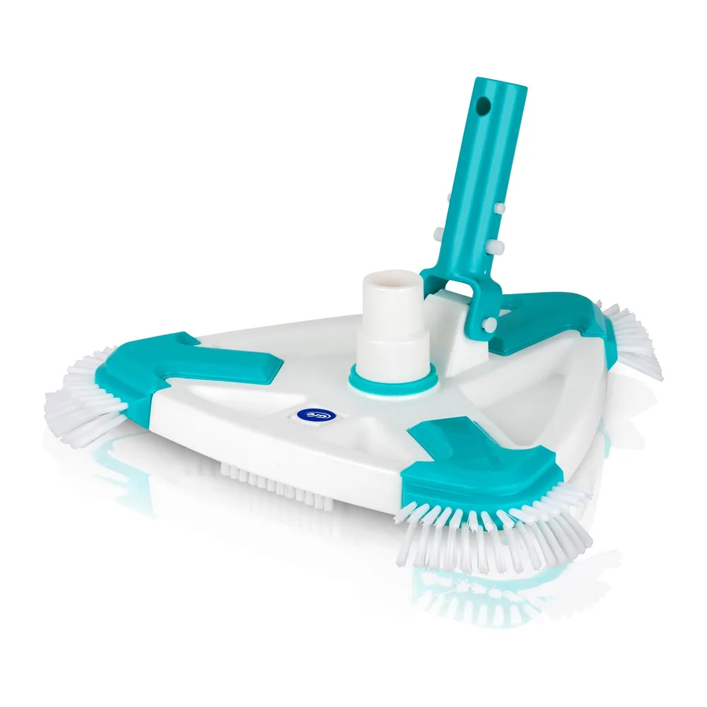 Gre 40016N - Nettoyeur de Piscine Triangulaire avec brosses. Efficacité et durabilité