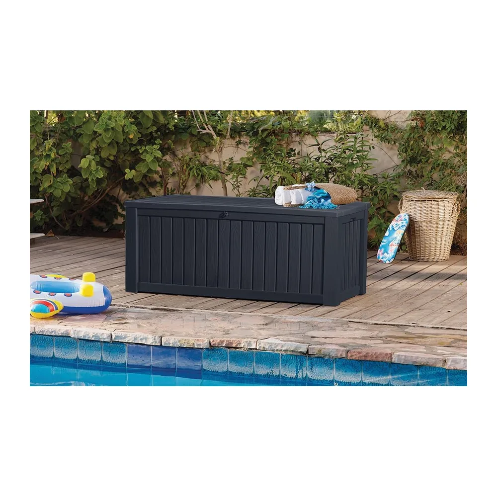 KETER Coffre de rangement extérieur ROCKWOOD - 570 litres