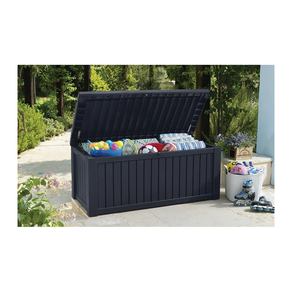 KETER Coffre de rangement extérieur ROCKWOOD - 570 litres