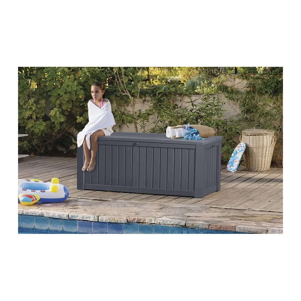 KETER Coffre de rangement extérieur ROCKWOOD - 570 litres