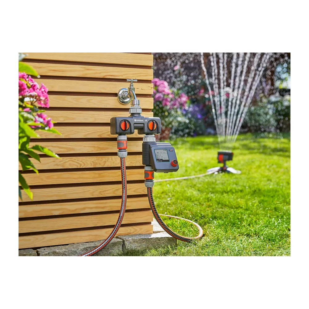 Gardena programmateur d'arrosage Select : arrosage automatique et rapide, flexible grâce