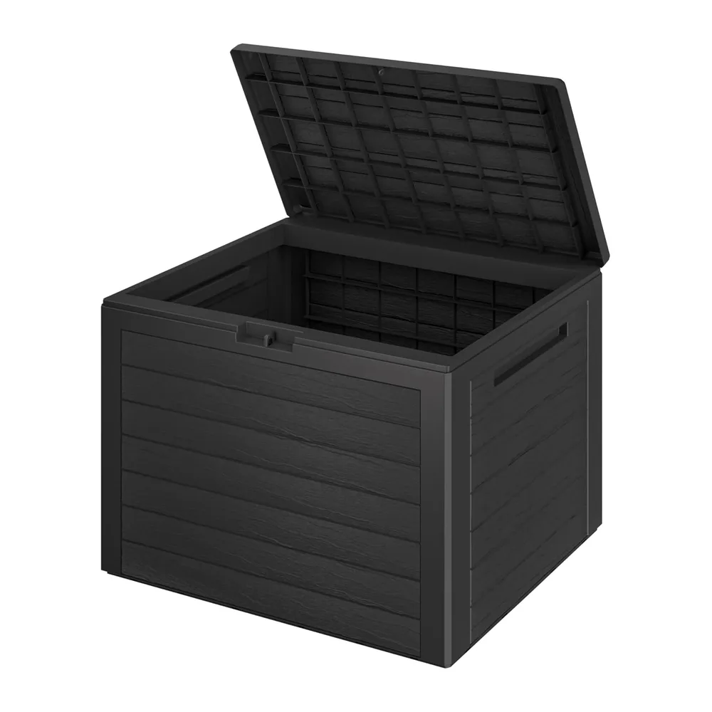 Casaria Coffre de Jardin Exterieur 190 L Anthracite