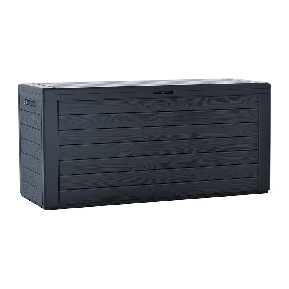 vounot® Coffre de Rangement Jardin XL 280 litres 116 x 44 x 55 CM avec Poignées Coffre à