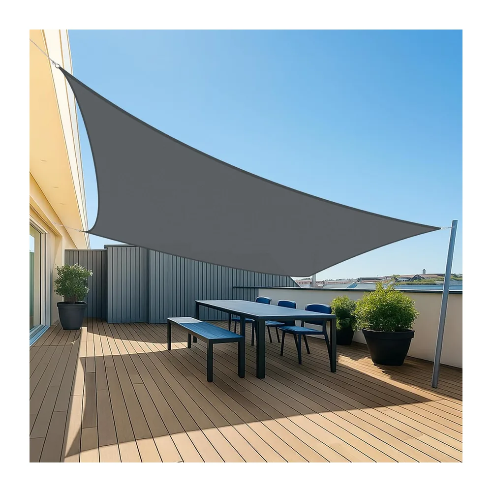 UMI Voile d'ombrage Rectangulaire 2x2m Imperméable Toile ombrage
