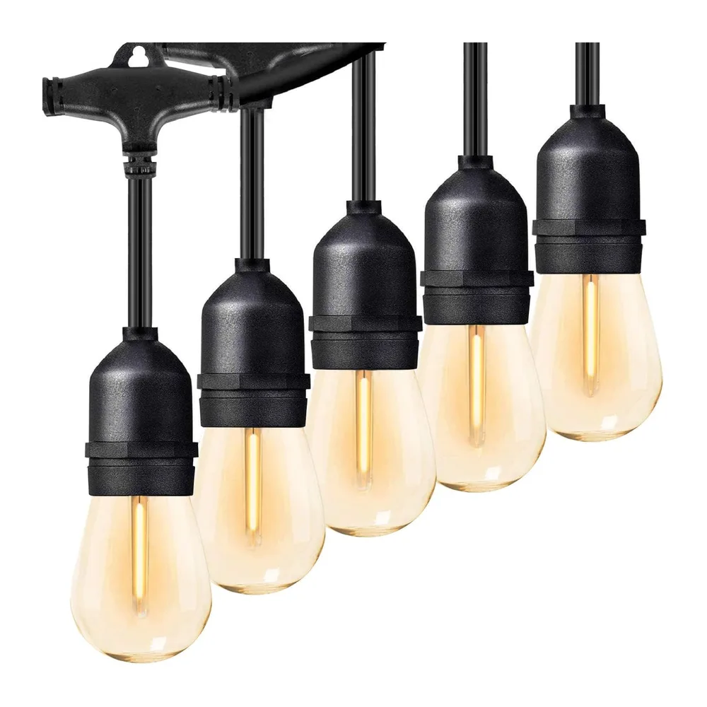 ZOTOYI Guirlande Lumineuse Exterieure LED, 50FT/15M Guirlande Exterieure Guinguette avec