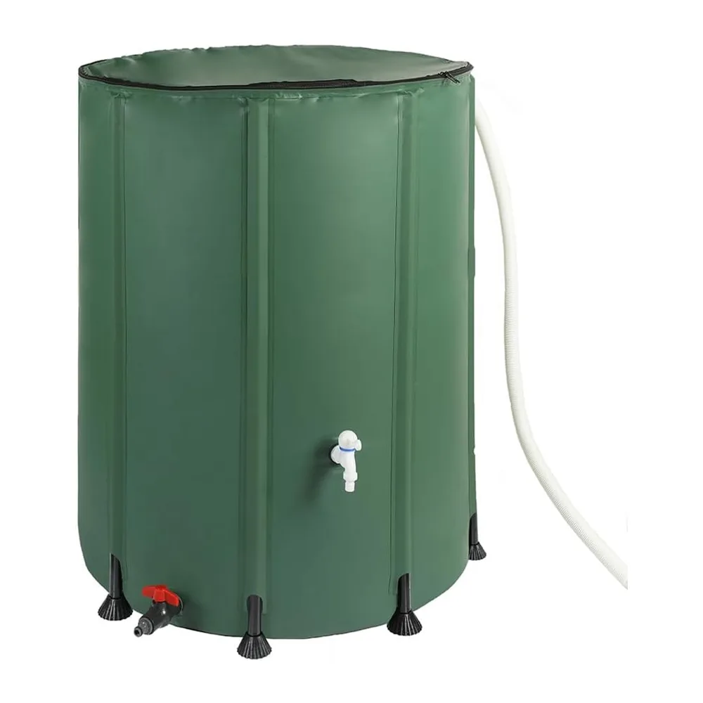 TERRE JARDIN - Réservoir Récupérateur Eau de Pluie, 750 L - Cuve Eau de Pluie, Pliable