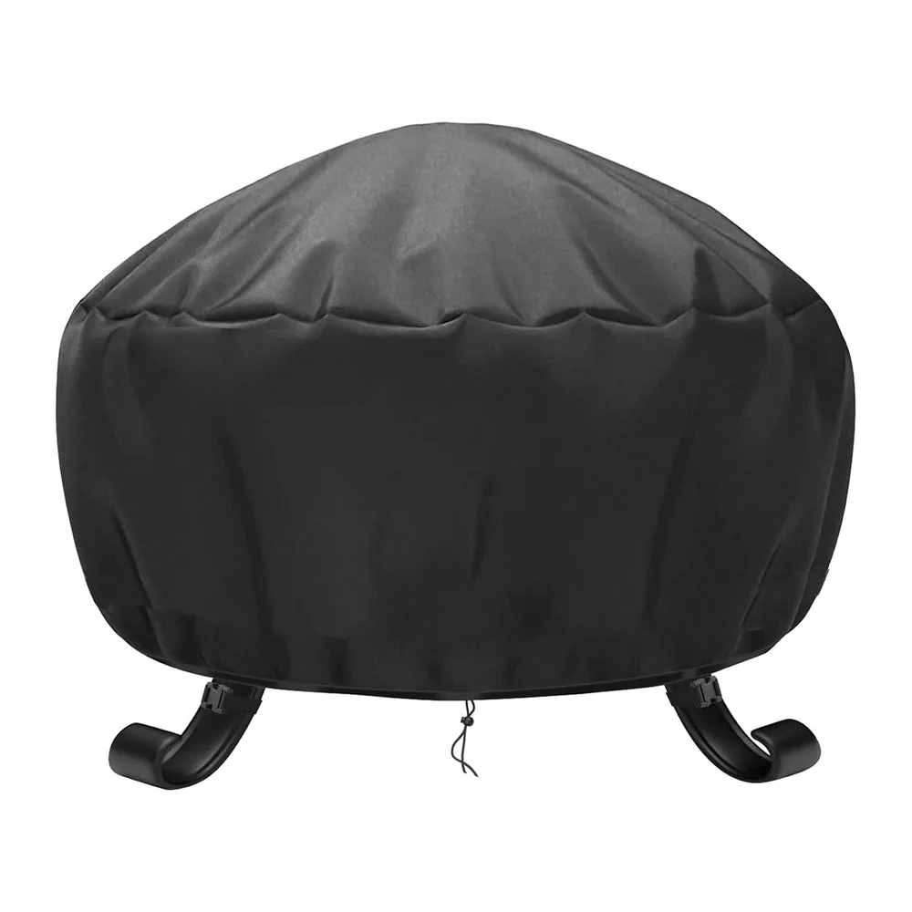 Housse de protection imperméable pour brasero pour jardin, terrasse et balcon - En tissu