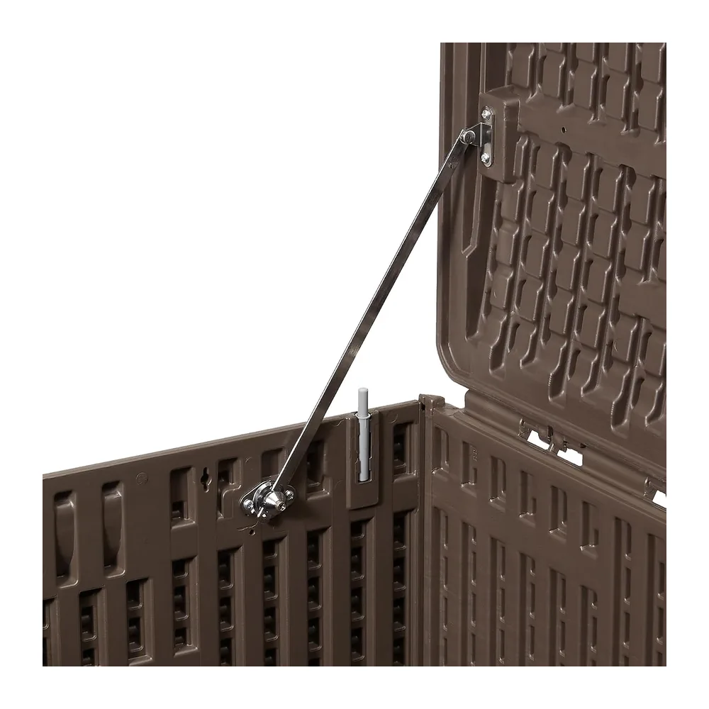 Amazon Basics Coffre de rangement pour l'extérieur, 375 L, Marron