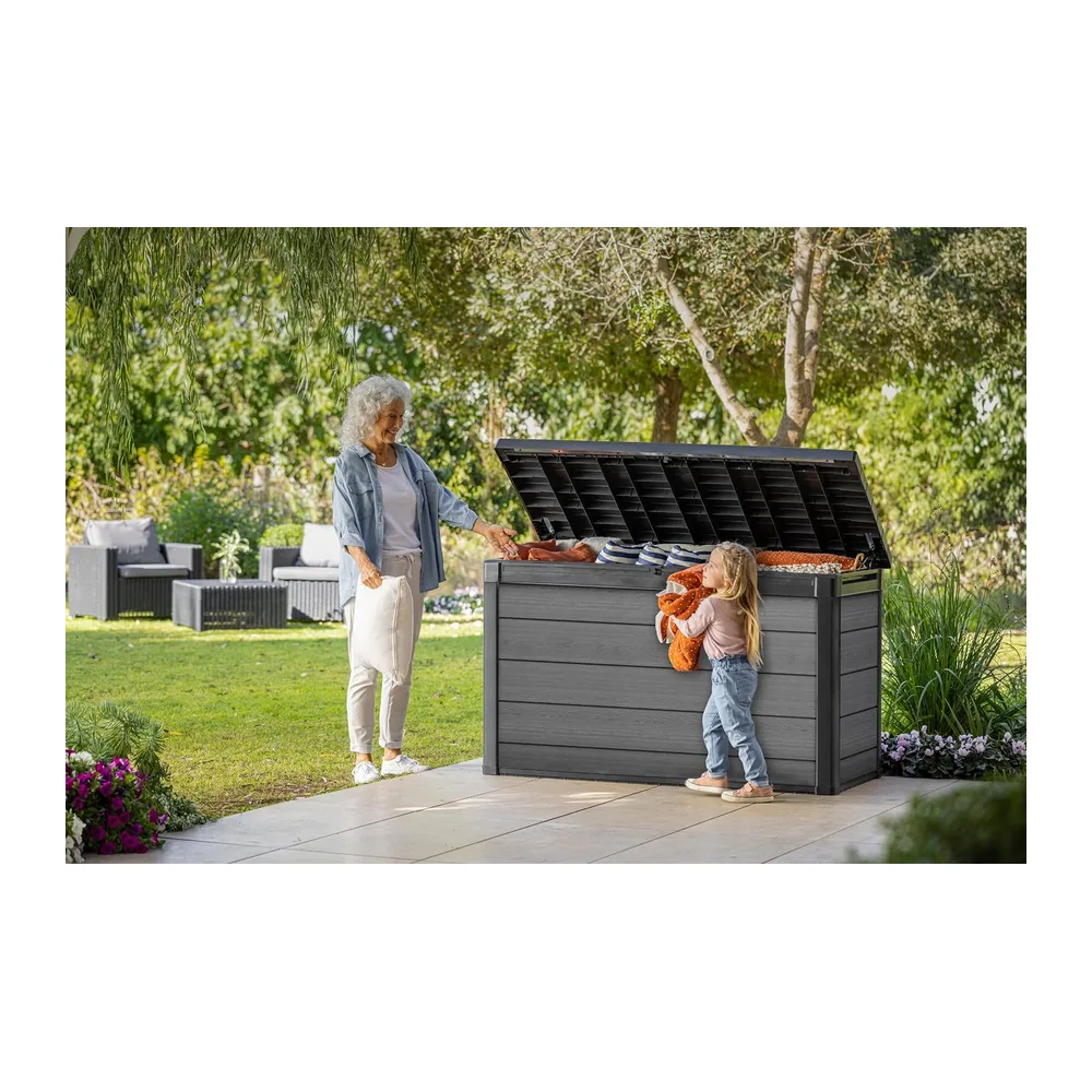 Keter Coffre de jardin Cortina gris - 757 litres