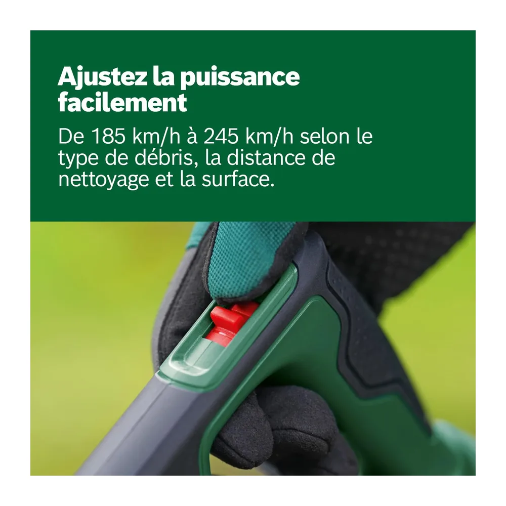 Bosch Home and Garden Souffleur de Feuilles sans Fil Bosch - UniversalLeafBlower 18V-130