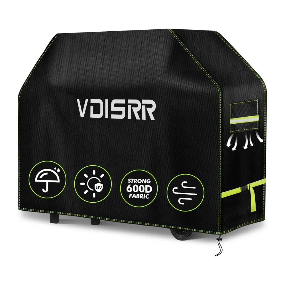 VDISRR Housse Barbecue Exterieur, Résistante de 600D Oxford Housse Plancha Impermeable