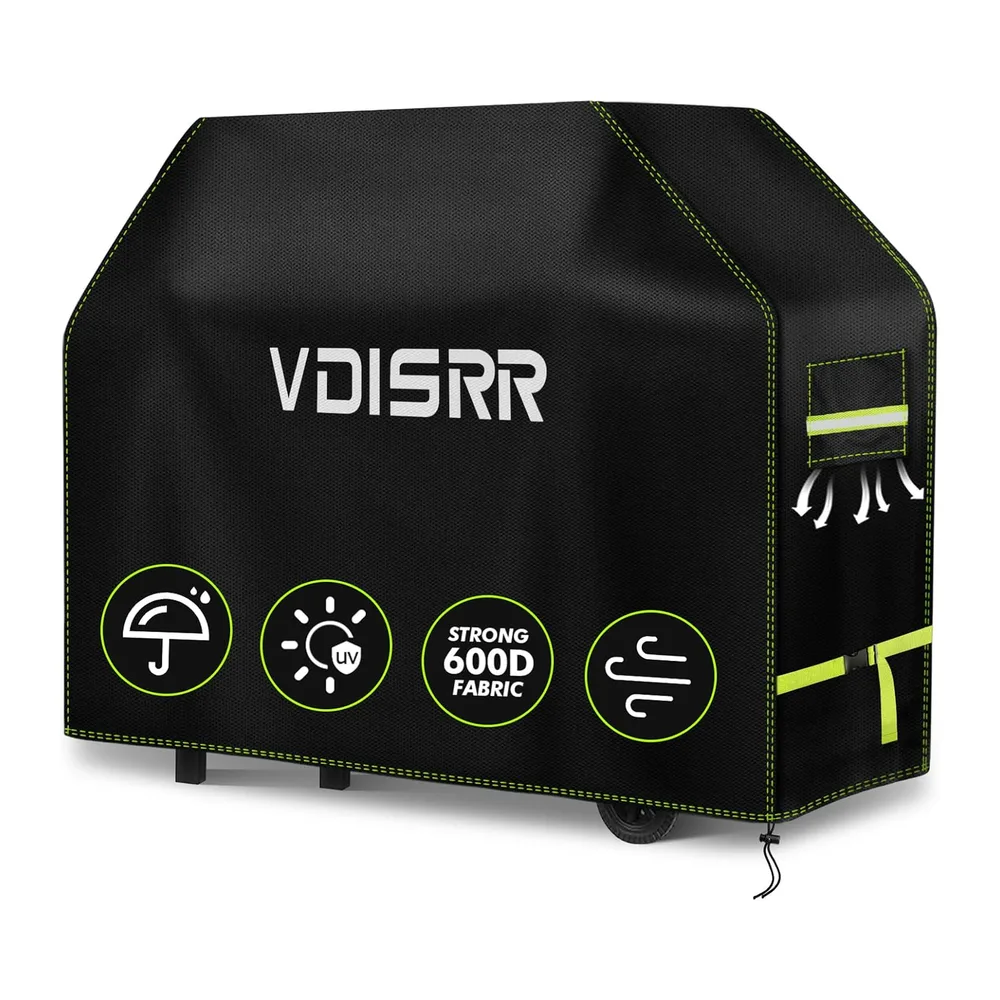 VDISRR Housse Barbecue Exterieur, Résistante de 600D Oxford Housse Plancha Impermeable