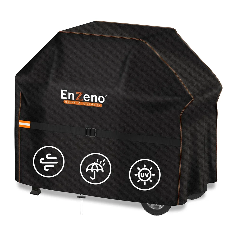 Enzeno Housse de Barbecue résistante aux intempéries - Housse de Protection pour Barbecue