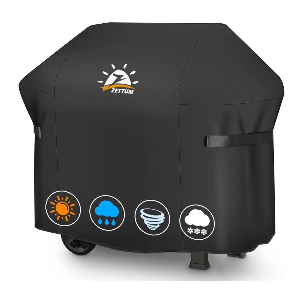 Zettum Housse de barbecue 132 cm - 7106 - Housse de barbecue Exterieur pour Weber Spirit