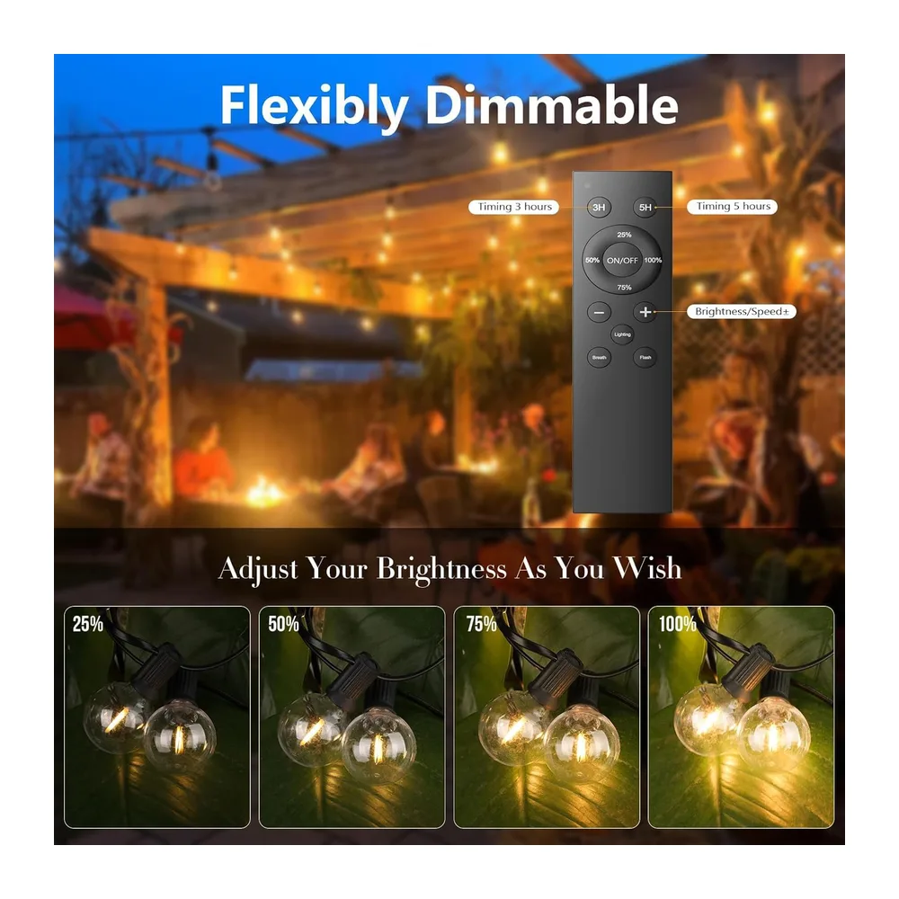 Guirlande Lumineuse Exterieure Dimmable 30M