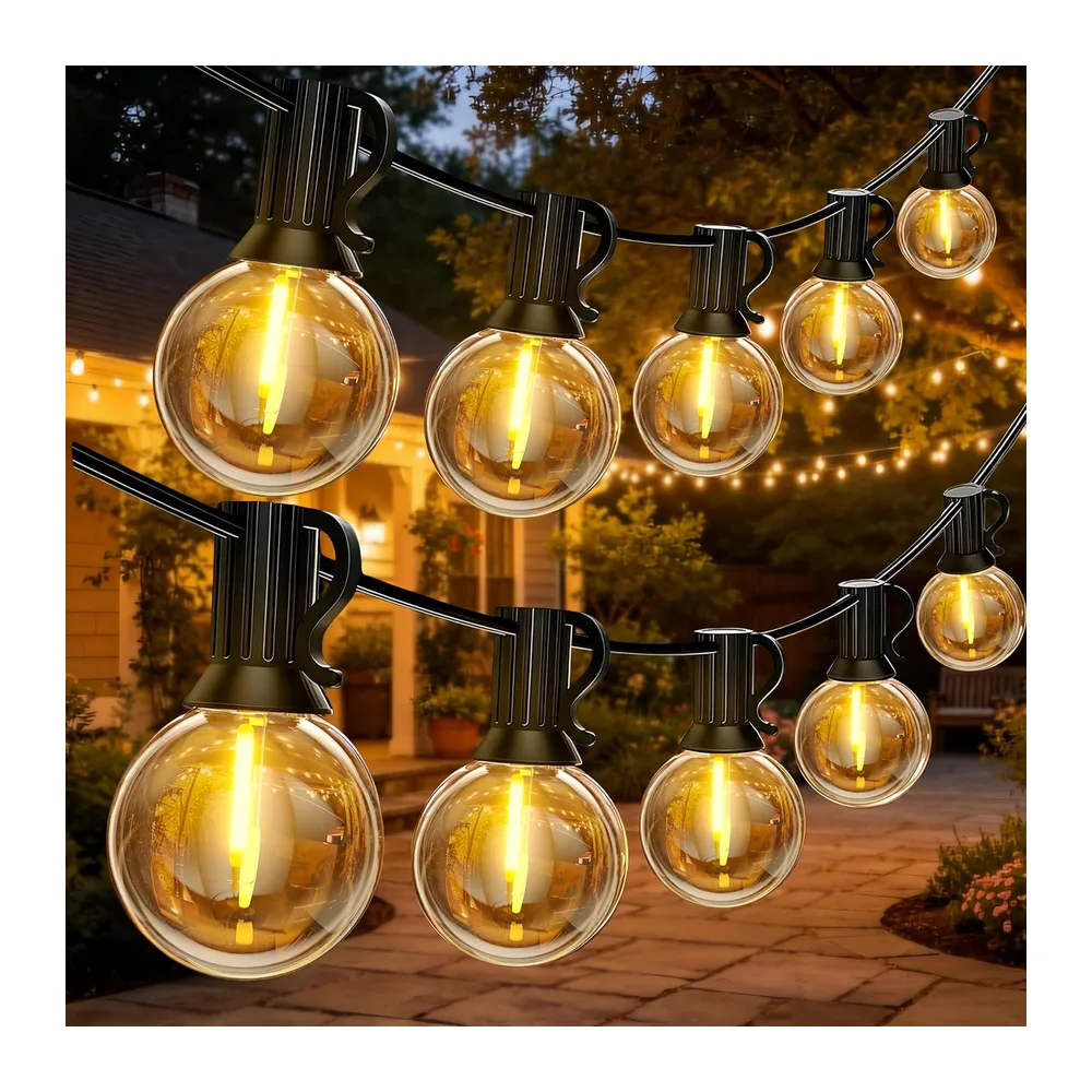 Guirlande Lumineuse Exterieure 30M, IP45 Imperméable Incassable