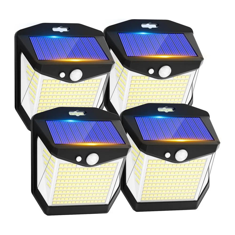 Lampe Solaire Exterieur Détecteur Mouvement - Lumiere LED Solaire Exterieur