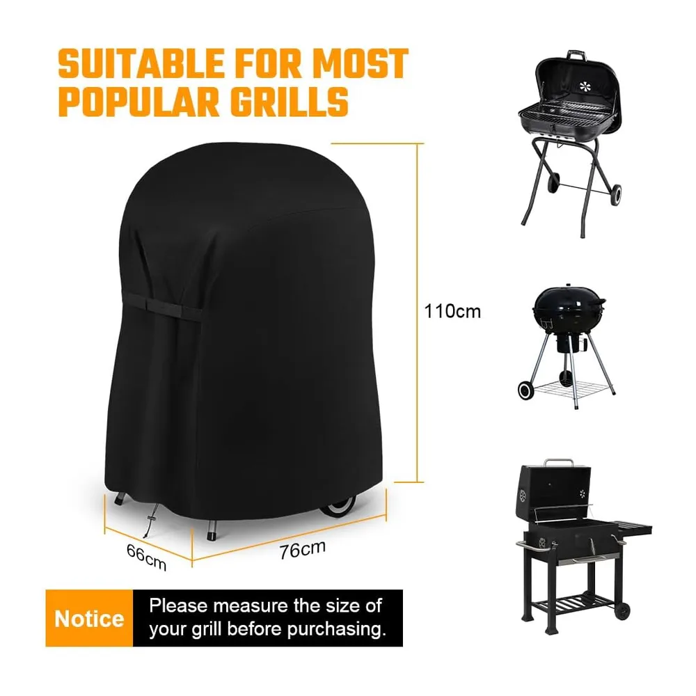 Flintronic Housse Barbecue, Oxford Bâche Résistante Barbecue Exterieur Protection