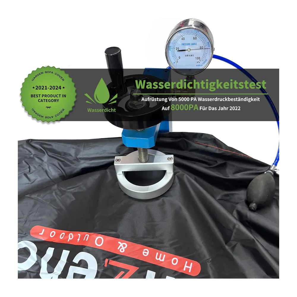 Enzeno Housse de protection imperméable pour meubles de jardin - Résistante à l'hiver