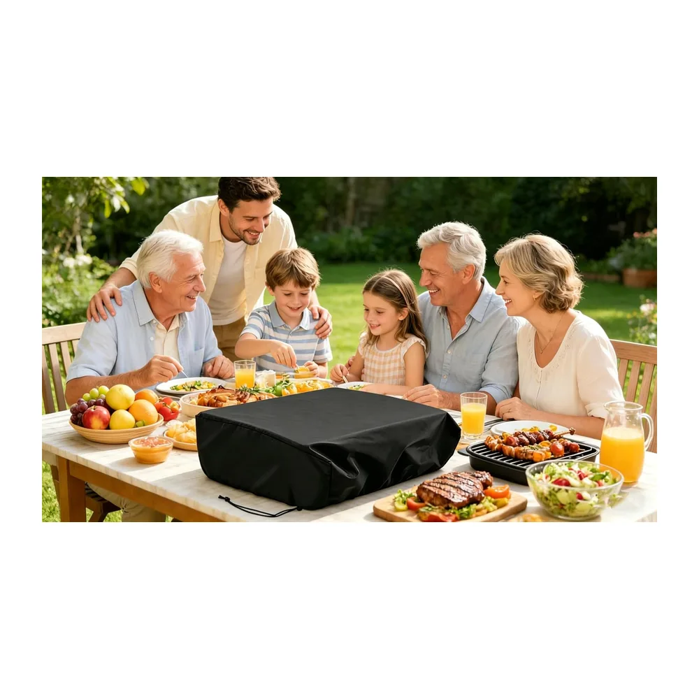 Azatemgo Housse Protection Plancha en Tissu Oxford 420D - 80x60x25 cm