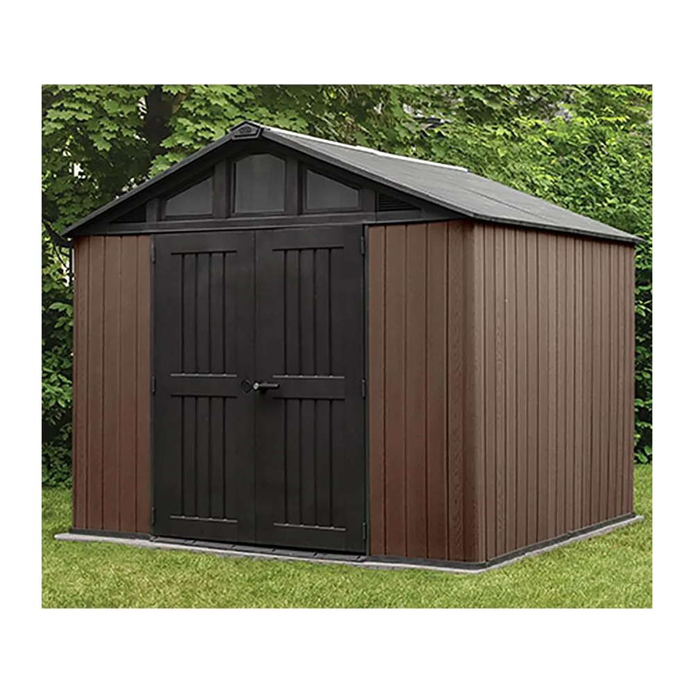 Keter - Abri de Jardin Stronghold 108 Marron - 7,7m - Abri résistant aux intempéries