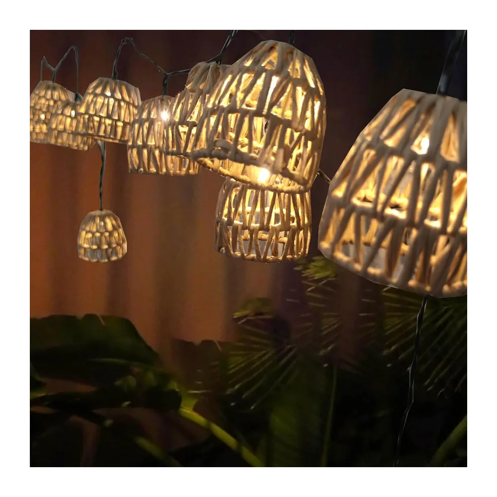 Guirlande Solaire Exterieur,Guirlande Lumineuse Exterieure Solaire 3.6m,Led Guirlandes