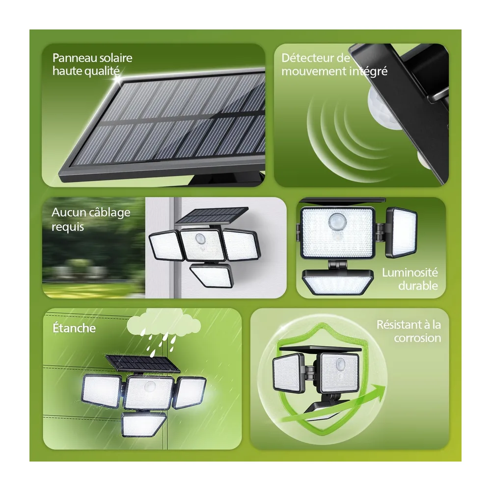 Philips Éclairage solaire IP65