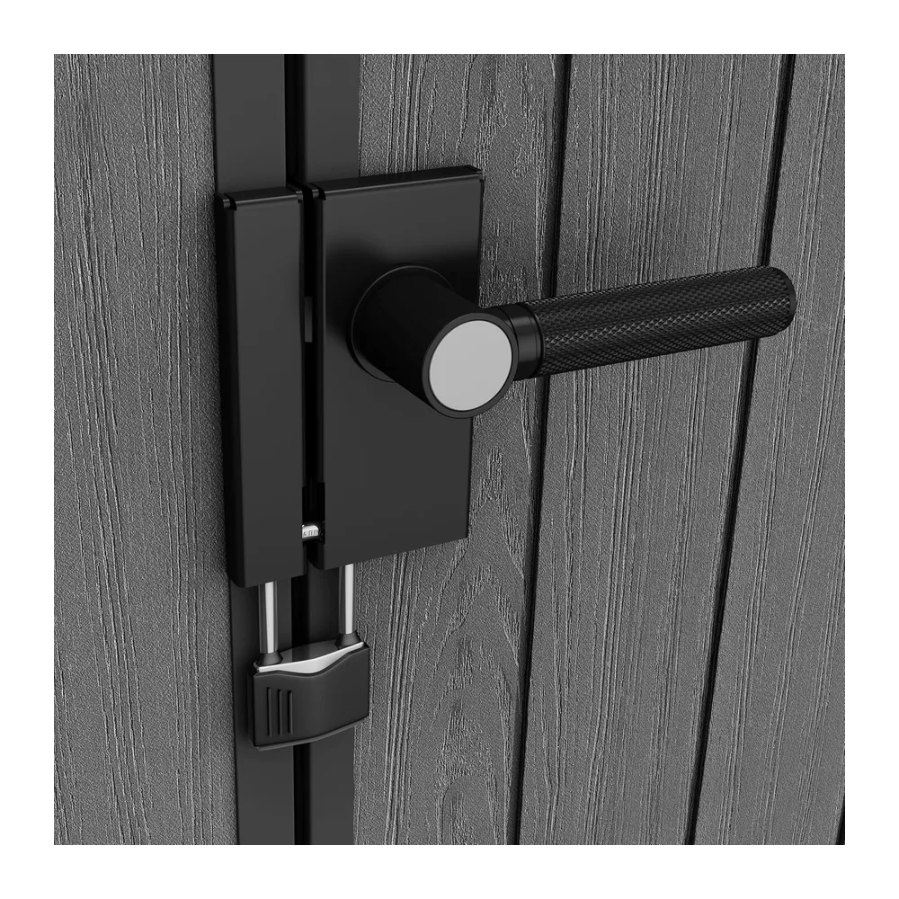 KETER Abri de Jardin Résine Darwin 4X4-125 X 184 X 205 cm - Compact, Durable et Résistant
