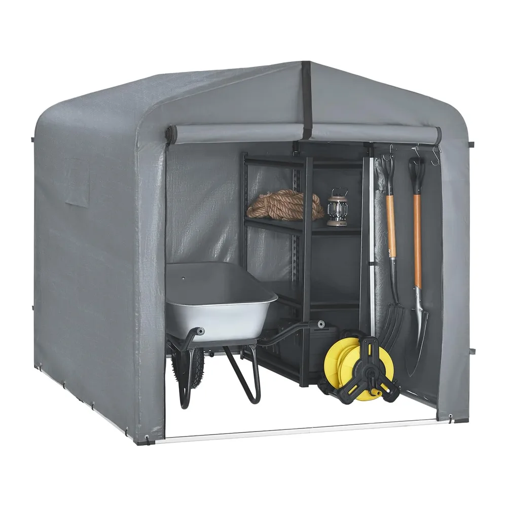 SoBuy Abri de Jardin Exterieur pour 2-4 Vélos Étanche 159x219x165cm Jardin