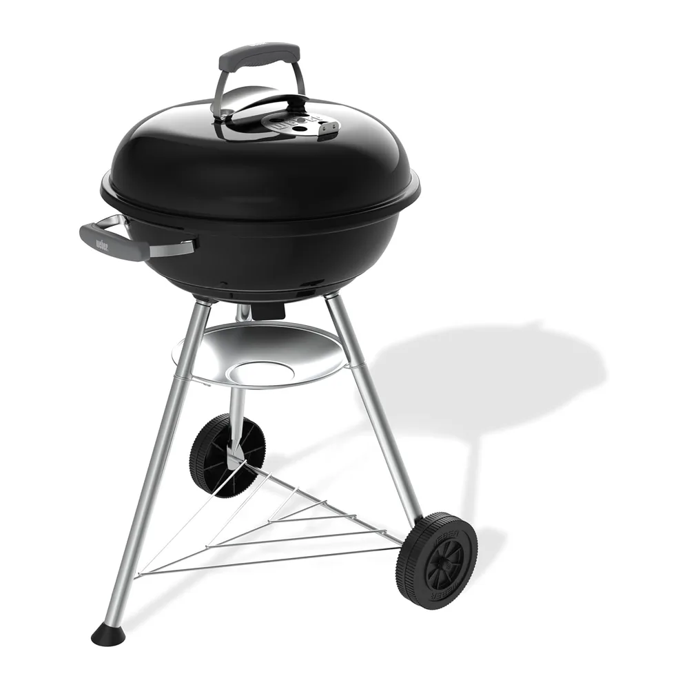 Weber Compact Kettle barbecue à charbon 47 cm, support et roues