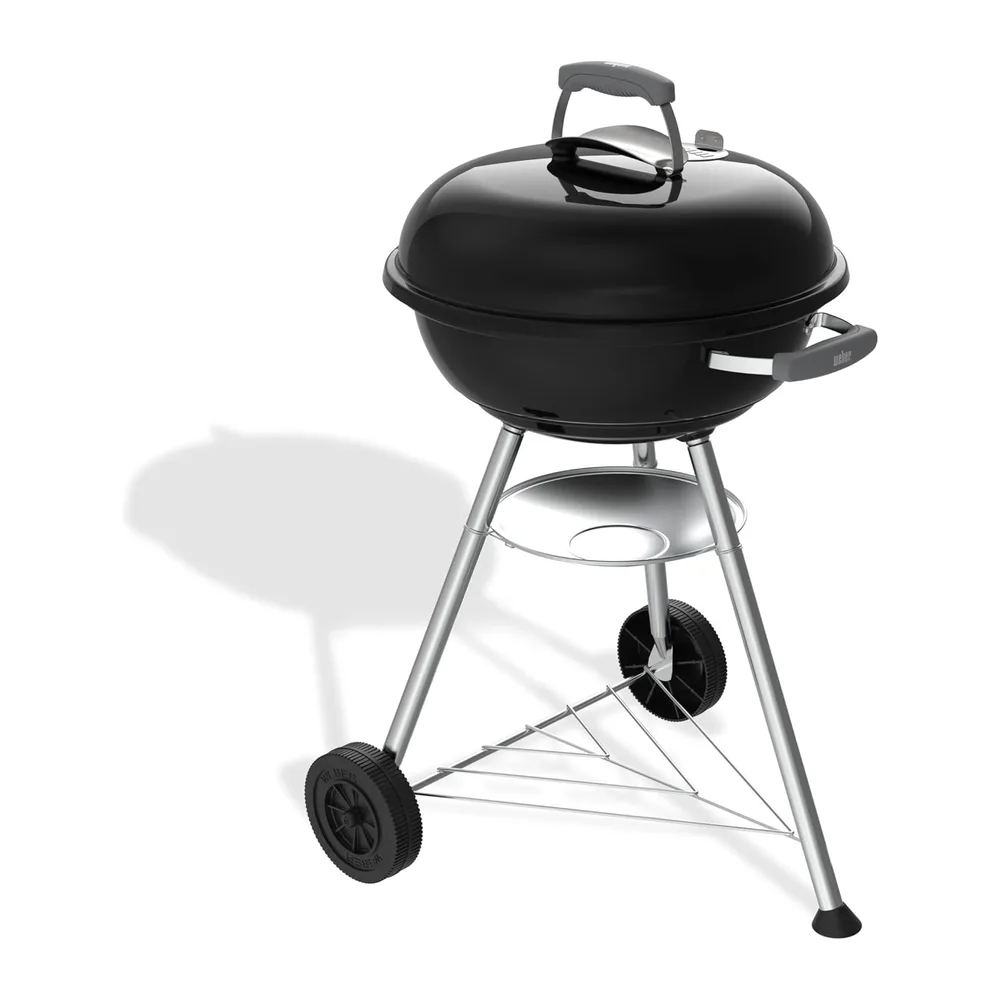 Weber Compact Kettle barbecue à charbon 47 cm, support et roues
