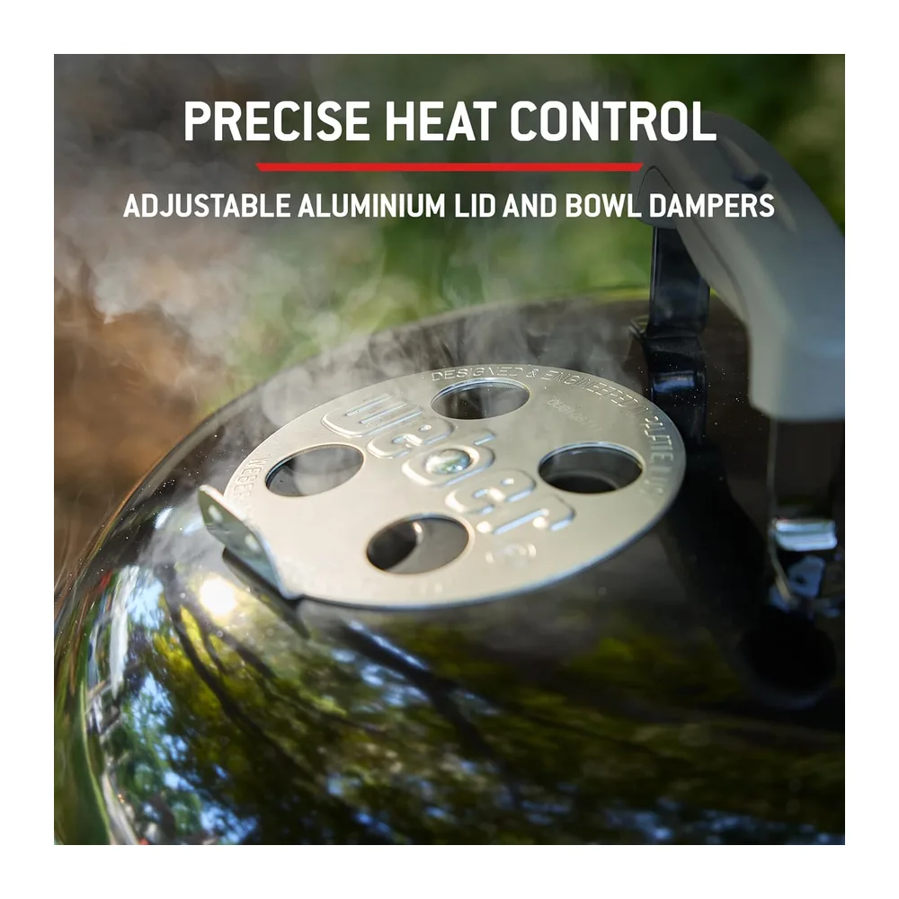 Weber Compact Kettle barbecue à charbon 47 cm, support et roues