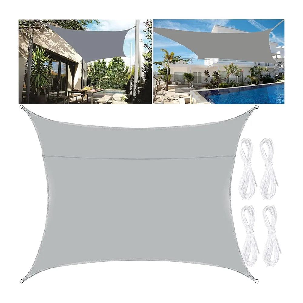 POWZOO Voile d'ombrage 2 × 3 m