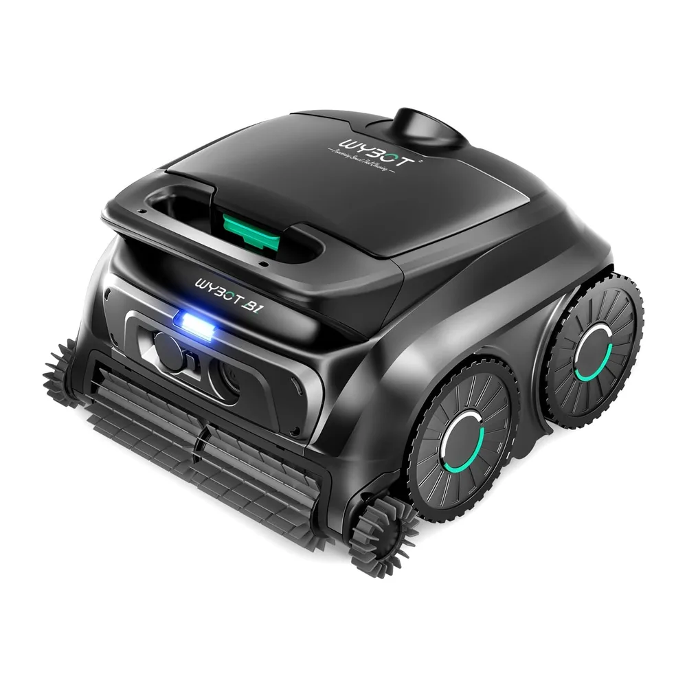 WYBOT B1 Robot de Piscine sans Fil Fond Et Parois 120 Min d'Autonomie