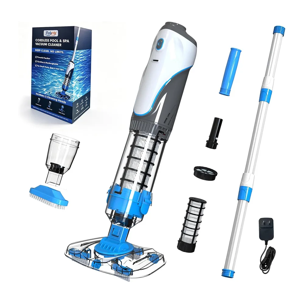 2026​ Aspirateur Piscine à Batterie, Aspirateur de Spa sans Fil