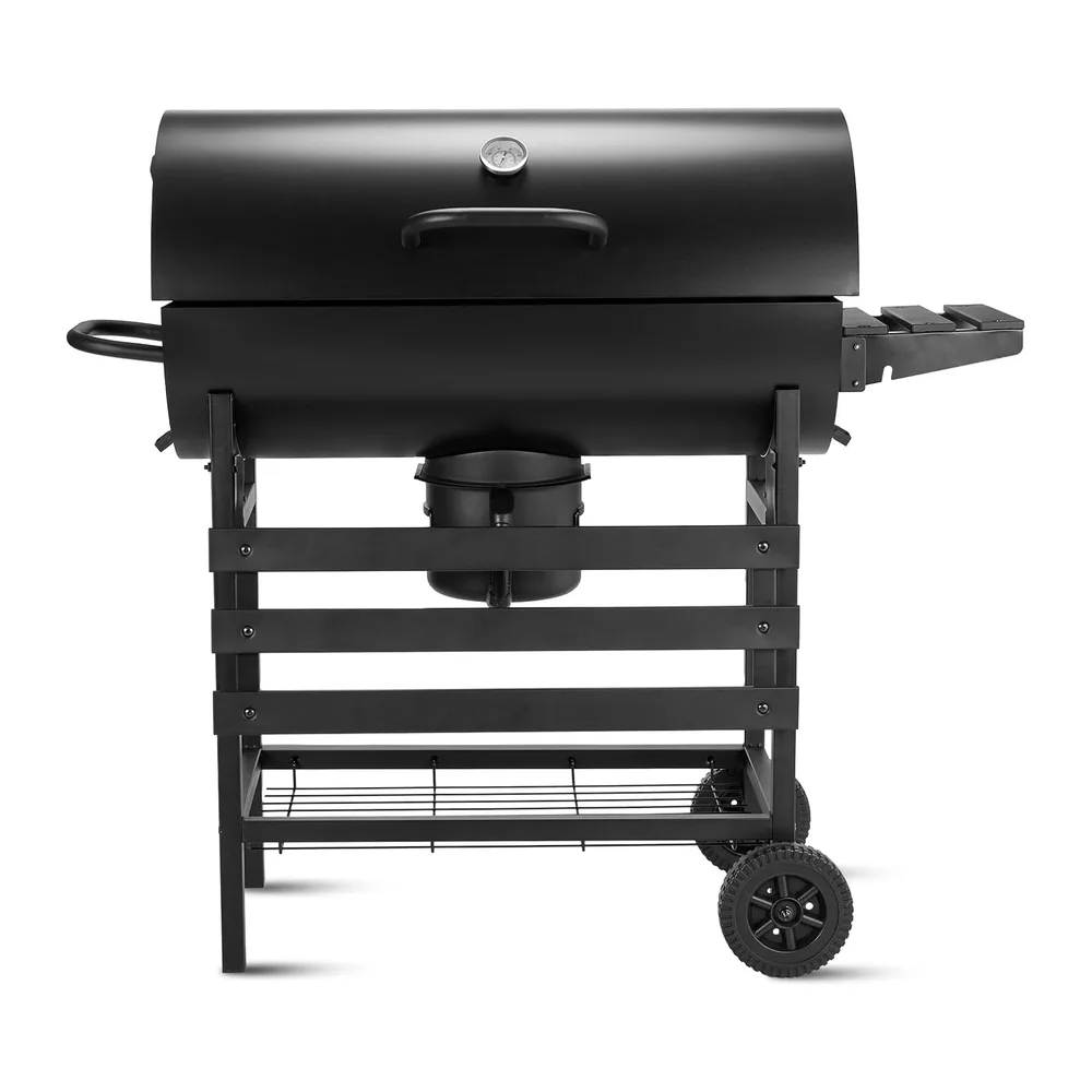 DEWINNER Barbecue au Charbon, Grille XXL, Gants & Pince Offerts, Évents Réglables, Tiroir