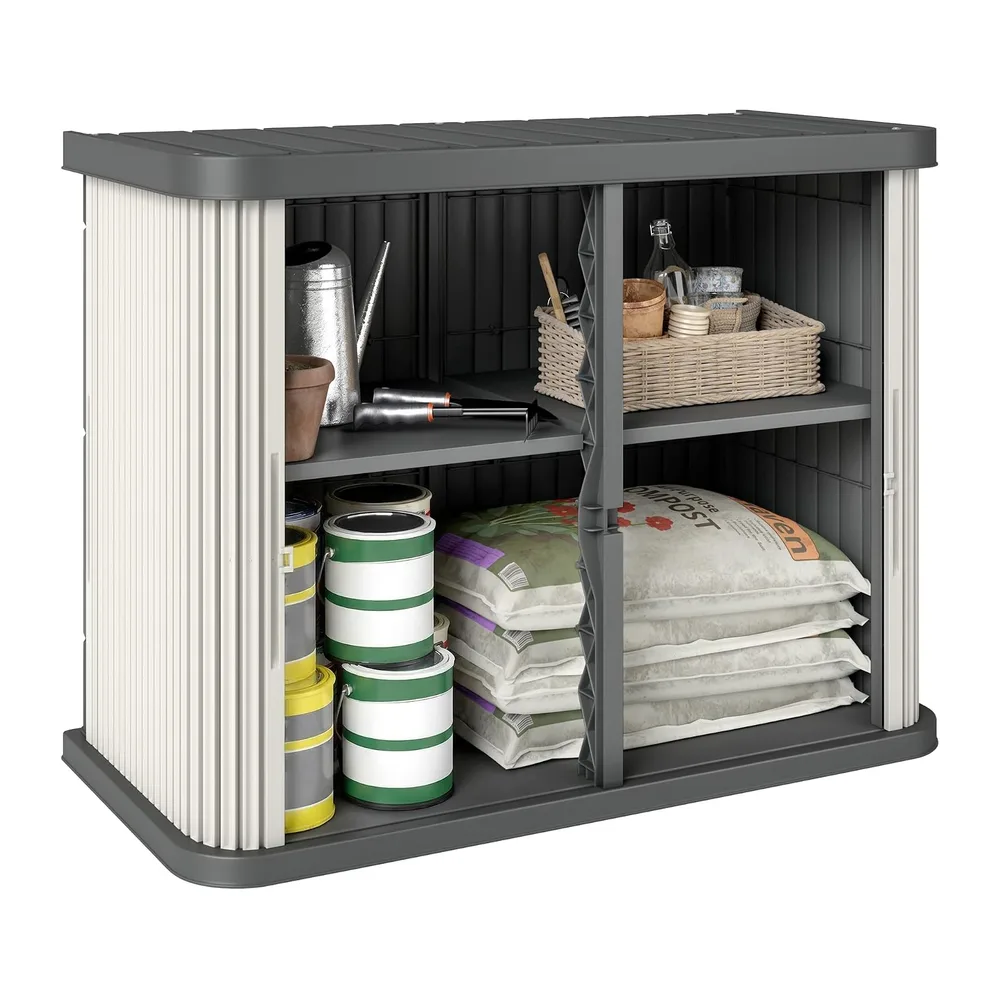 Outsunny Coffre de rangement 480 L