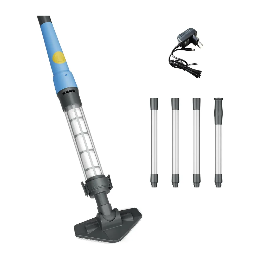 Aspirateur de Piscine sans Fil 2 en 1 – Aspirateur de Piscine Rechargeable avec 60