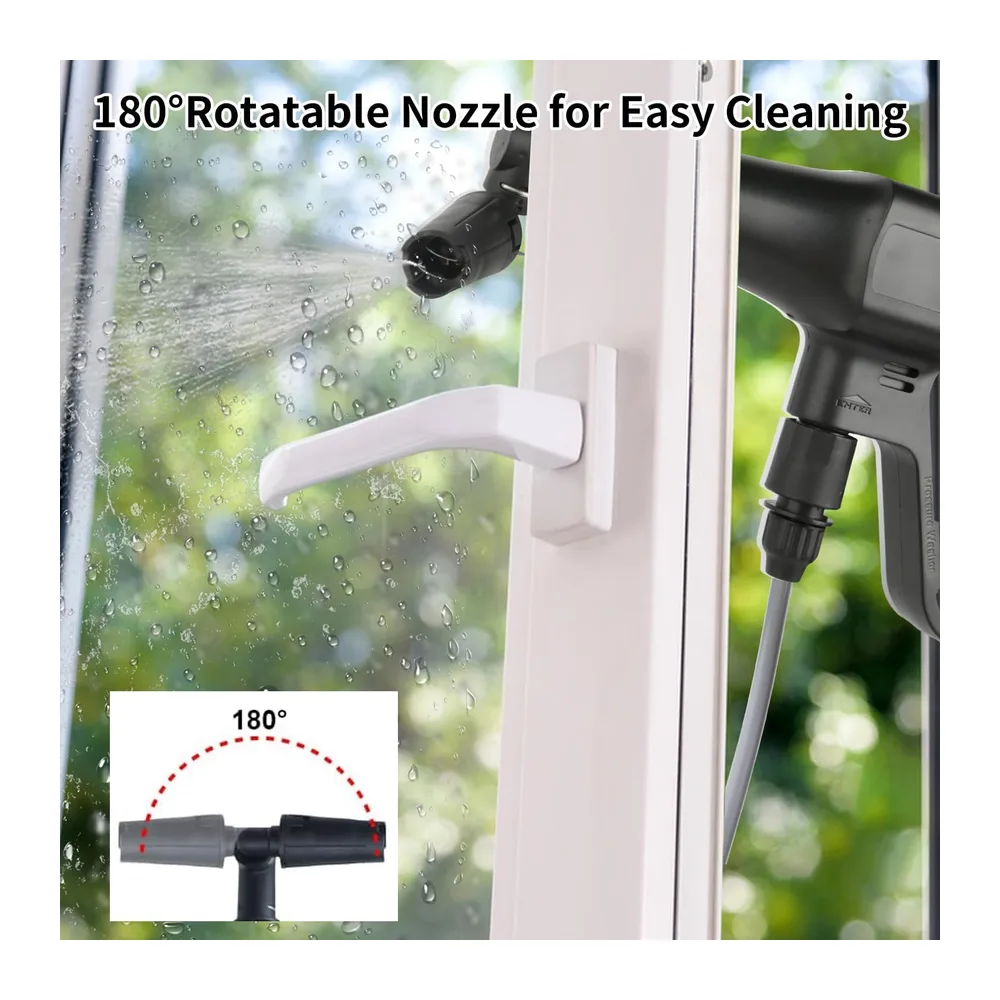 Nettoyeur Haute Pression sans Fil 100 Bar, avec 6.0Ah Batterie, 1000W