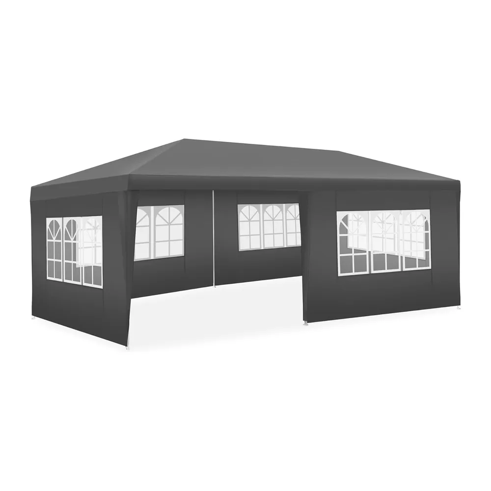 tectake® Tonnelle de Jardin Exterieur 6x3m Tente de Reception Protection UV 30+, Barnum