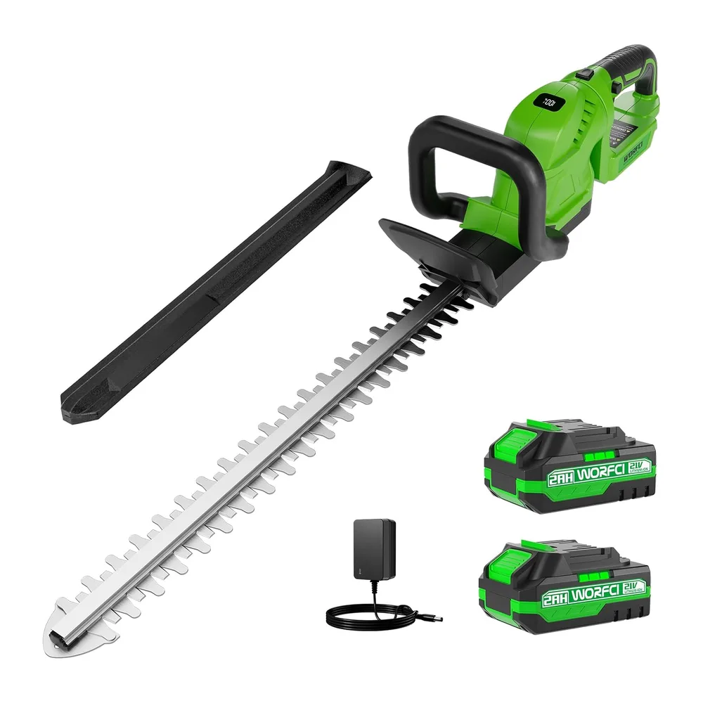 Taille-haie sans Fil de 50,8 cm (Comprend 2 Batteries et Chargeur), Taille-haie