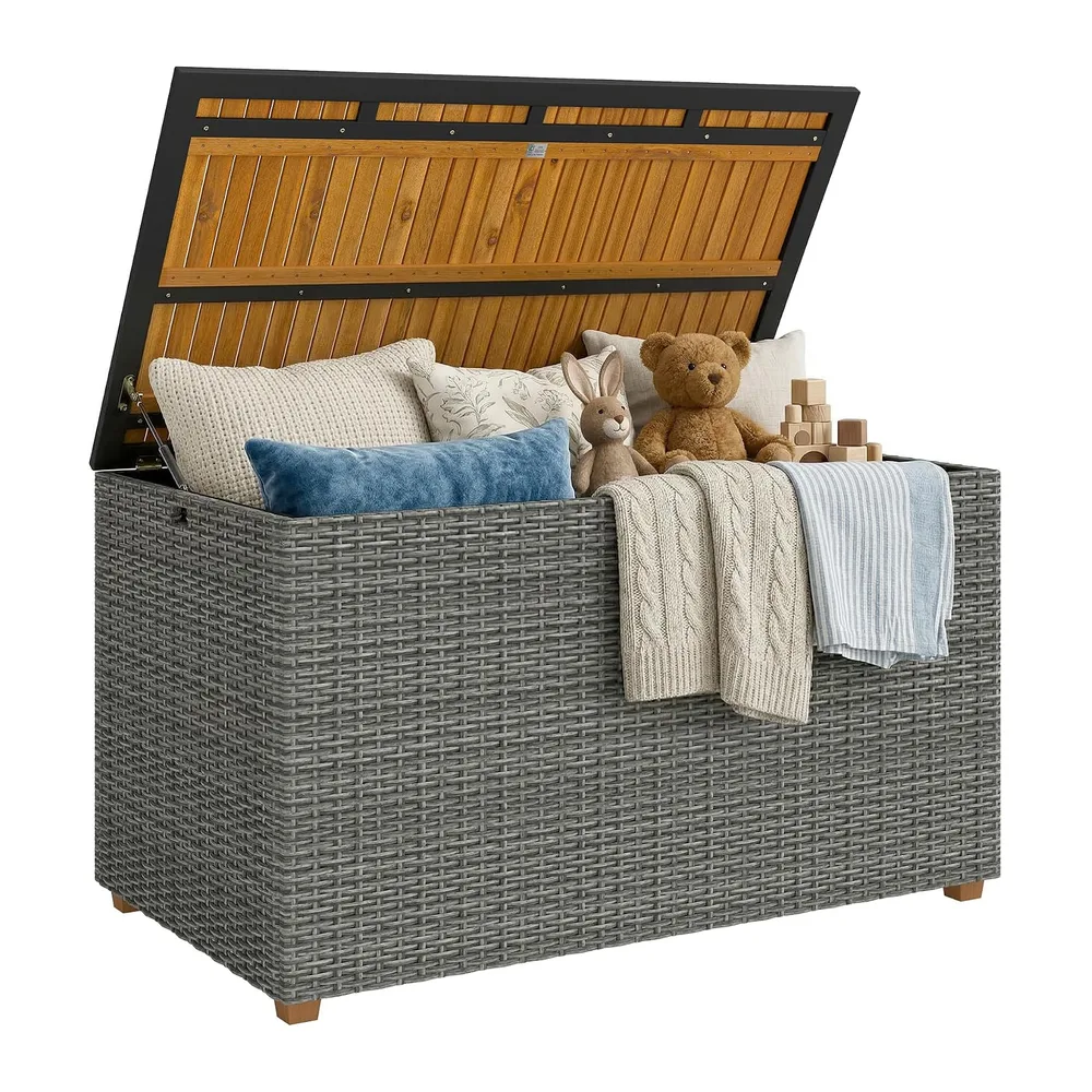 Outsunny Coffre de rangement 450 L