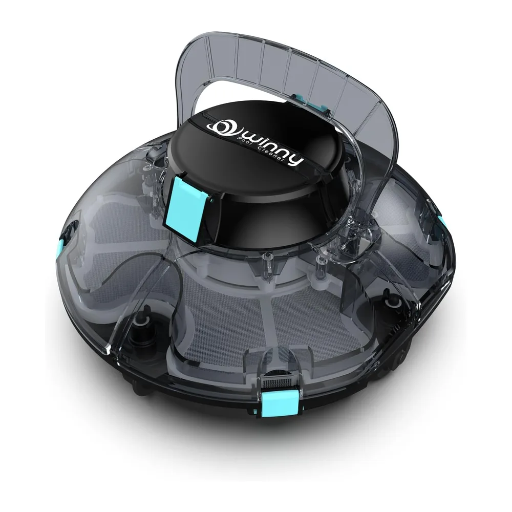 WINNY POOL CLEANER Winny 200 Robot Piscine, Aspirateur Piscine sans Fil avec Batterie