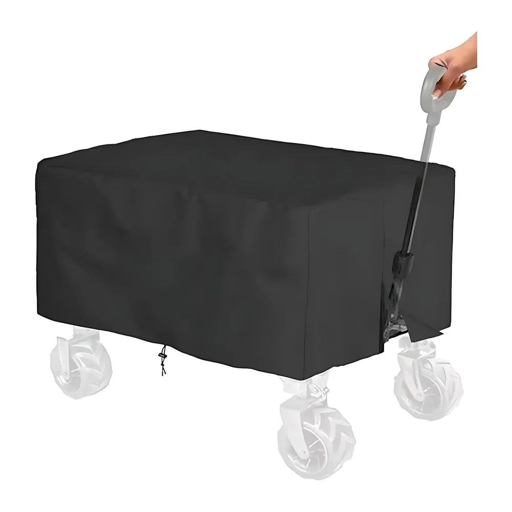TONGIHS 1 Pcs Folding Hand Trolley Cover Garden Trolley Cover Utility Oxford Fabric